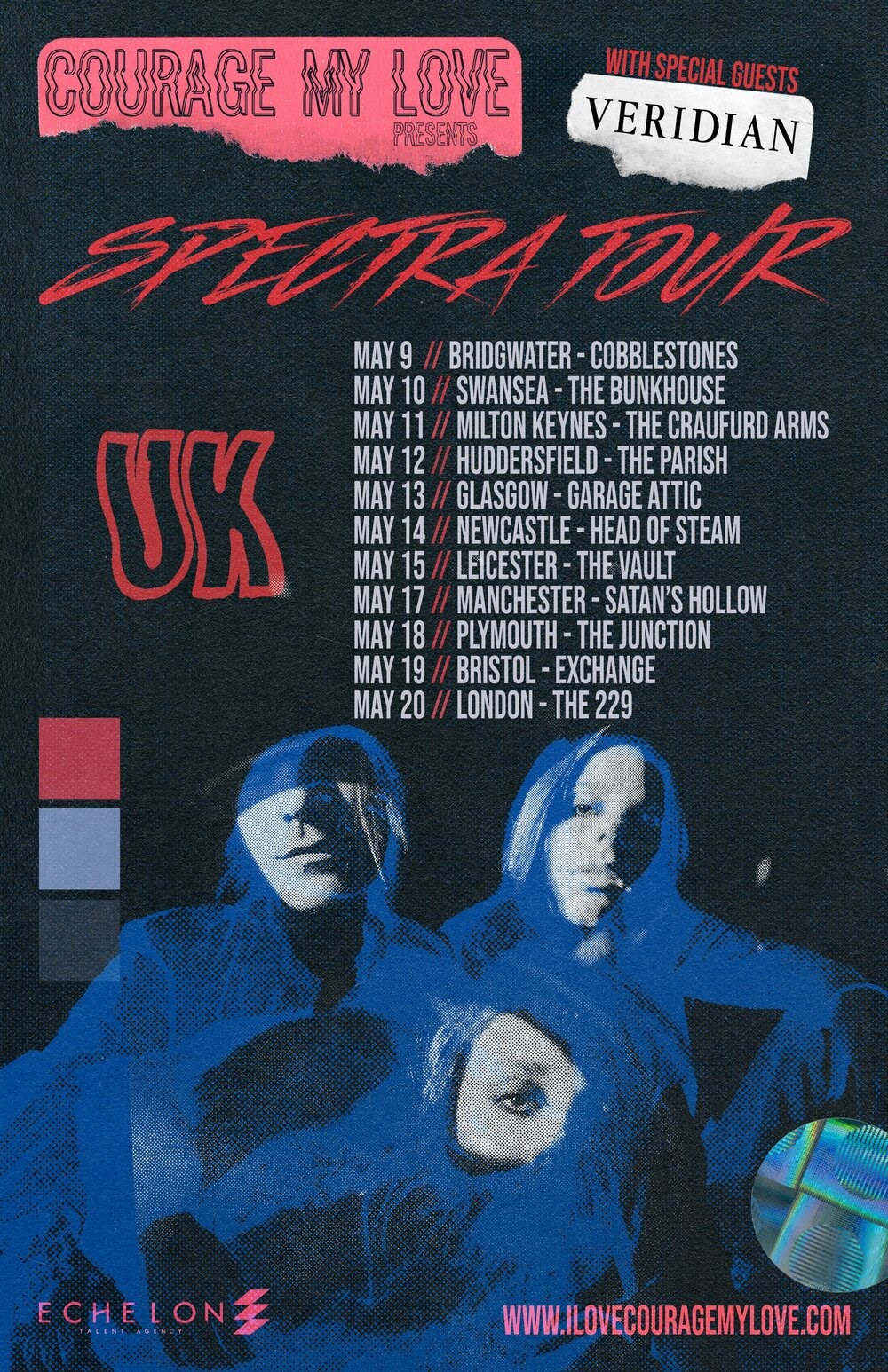 Veridian - Tour